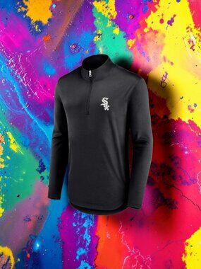 Chicago White Sox Quarterback Quarter-Zip Pullover Jacket